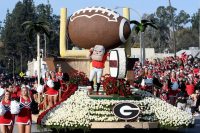 Float in a parade